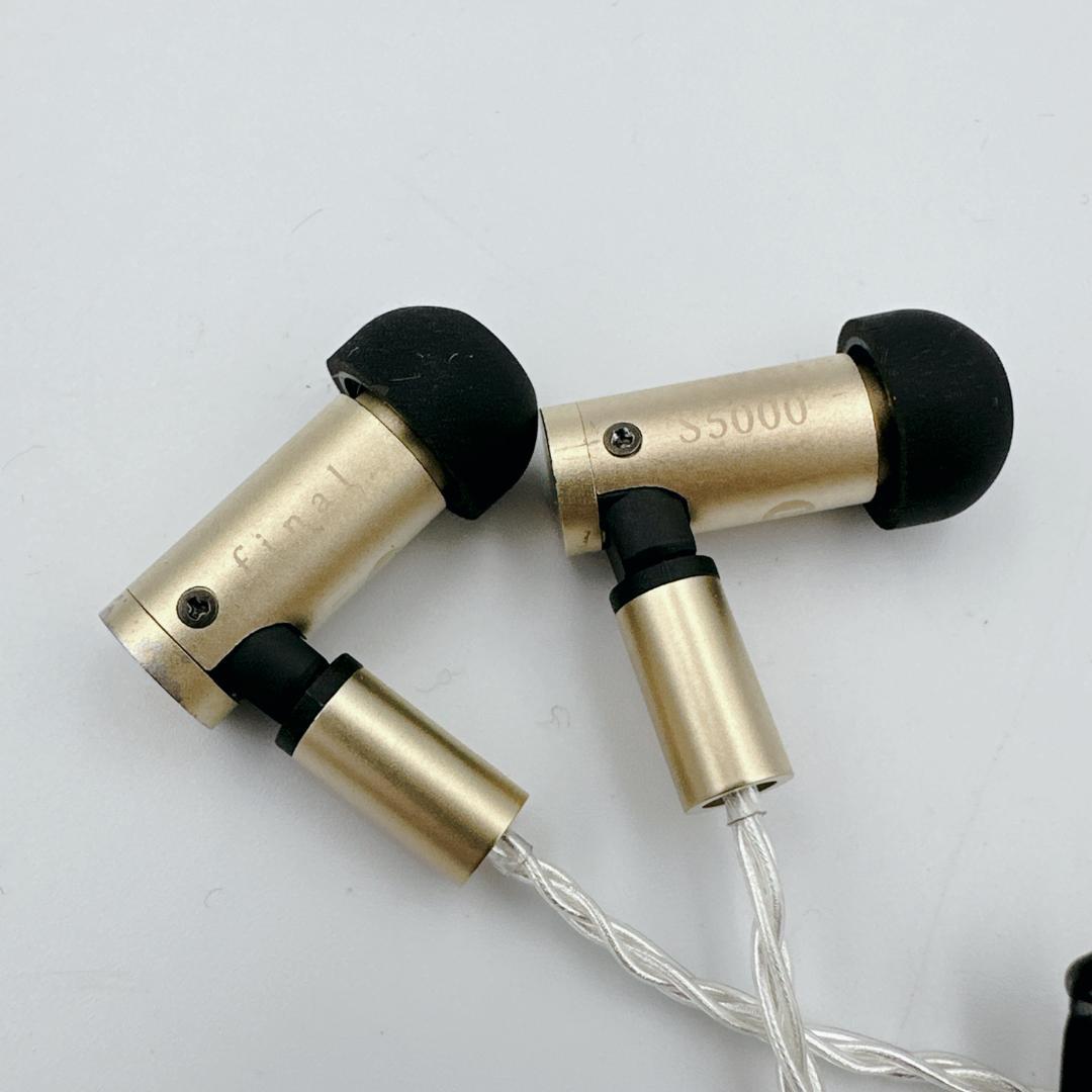 【未使用級】FINAL S5000 有線イヤホン ハイエンドモデル 高級イヤホン