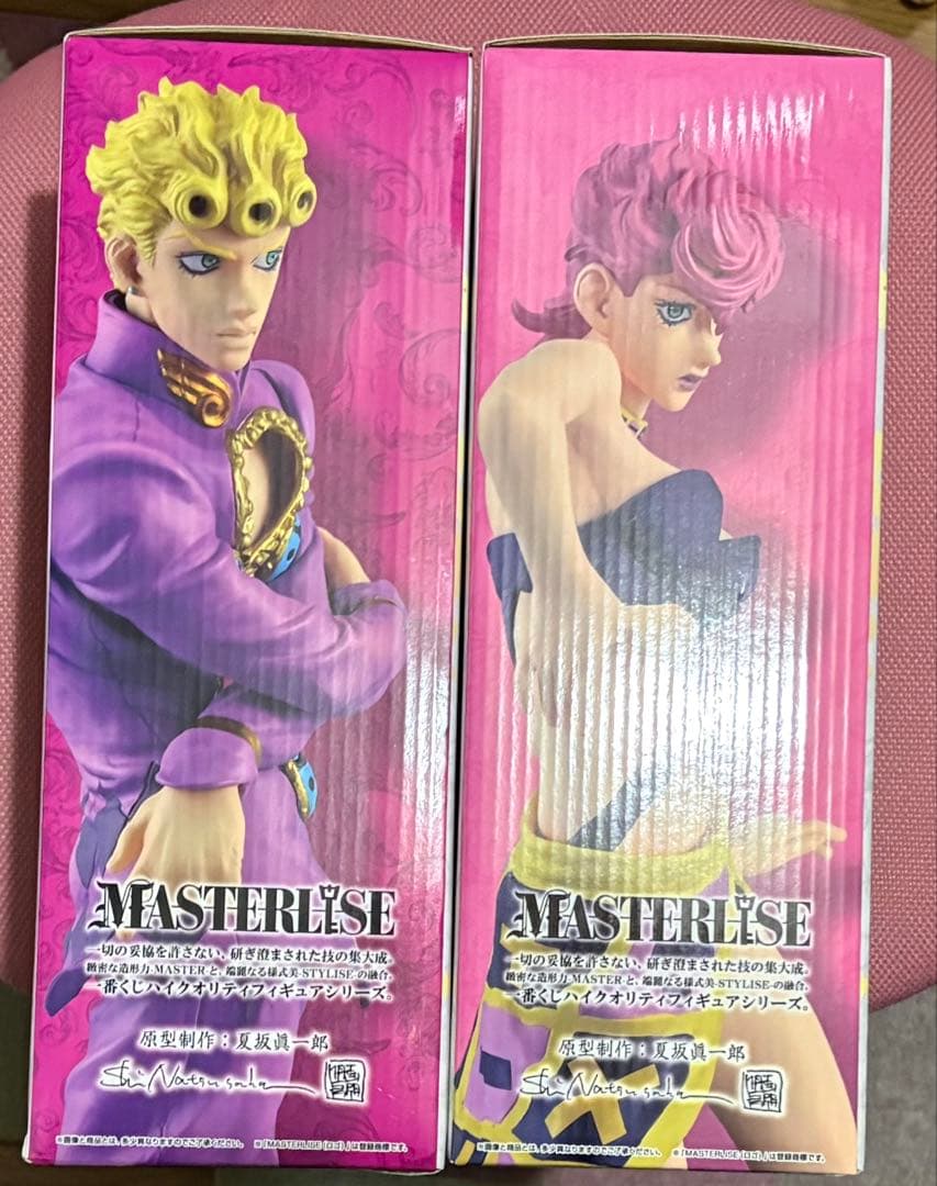 【新品未開封】一番くじ ジョジョの奇妙な冒険 フィギュア ジョルノ トリッシュ