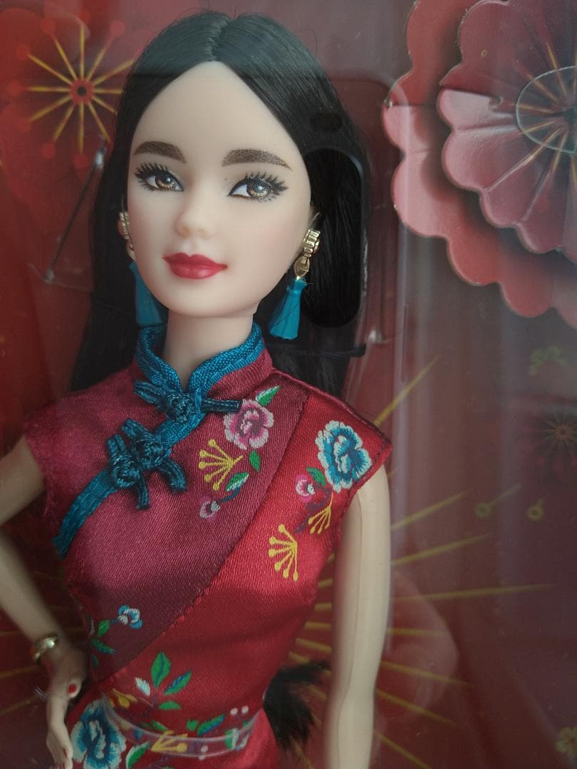 Barbie　バービー　チャイナドレス China dress 春節